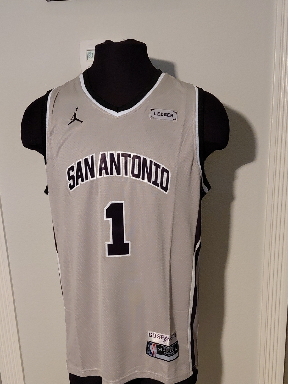 San Antonio Wembabyama Basketball Jersey #1